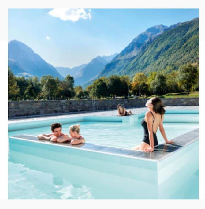 Appartement 4-6 Pers Proche Centre Village Saint-Lary-Soulan Luaran gambar